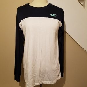 Hollister XS Long Sleeve Tee Shirt NWT